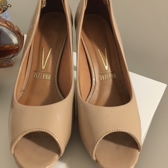 Vizzano Nude Peep Toe - Picture 2 of 7